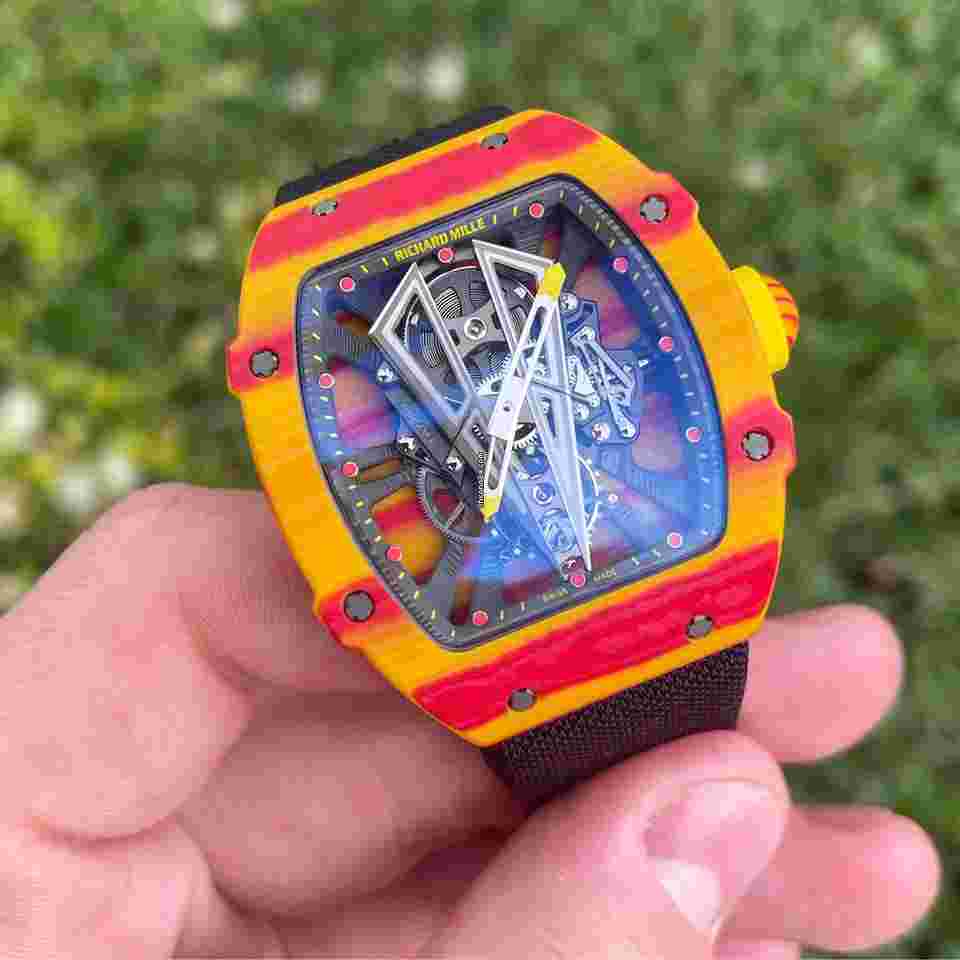 Richard Mille RM 027
                           
                                 Rafael Nadal RM27-03 Tourbillon Limited Edition 50 Pieces Carbon TPT
