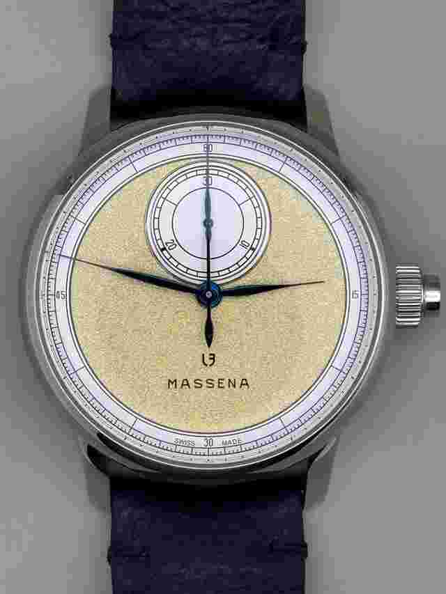 Louis Erard x Massena LAB Le Chronographe Monopoussoir Full set