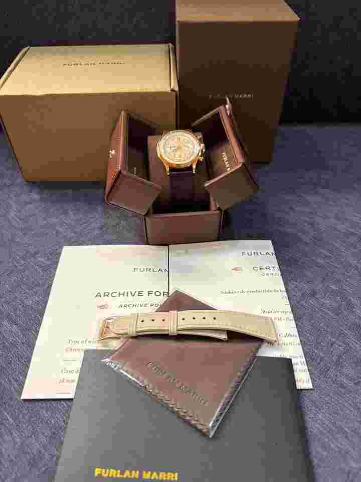 Furlan Marri Sabbia Rosa Rosegold - 38mm - Rare watch - Mecaquartz