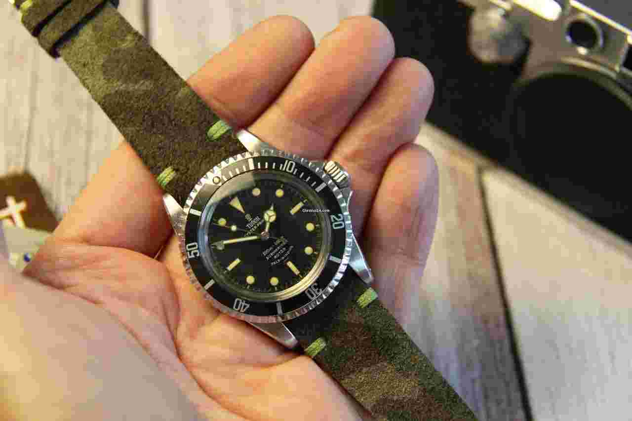 Tudor Submariner
                           
                                 7928 Glossy Gilt Underline Zinc Sulfide 1964 (Serviced June 2024)