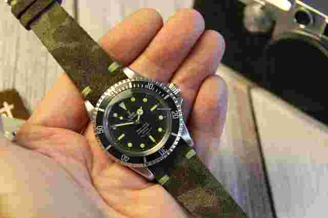 Tudor Submariner
                           
                                 7928 Glossy Gilt Underline Zinc Sulfide 1964 (Serviced June 2024)