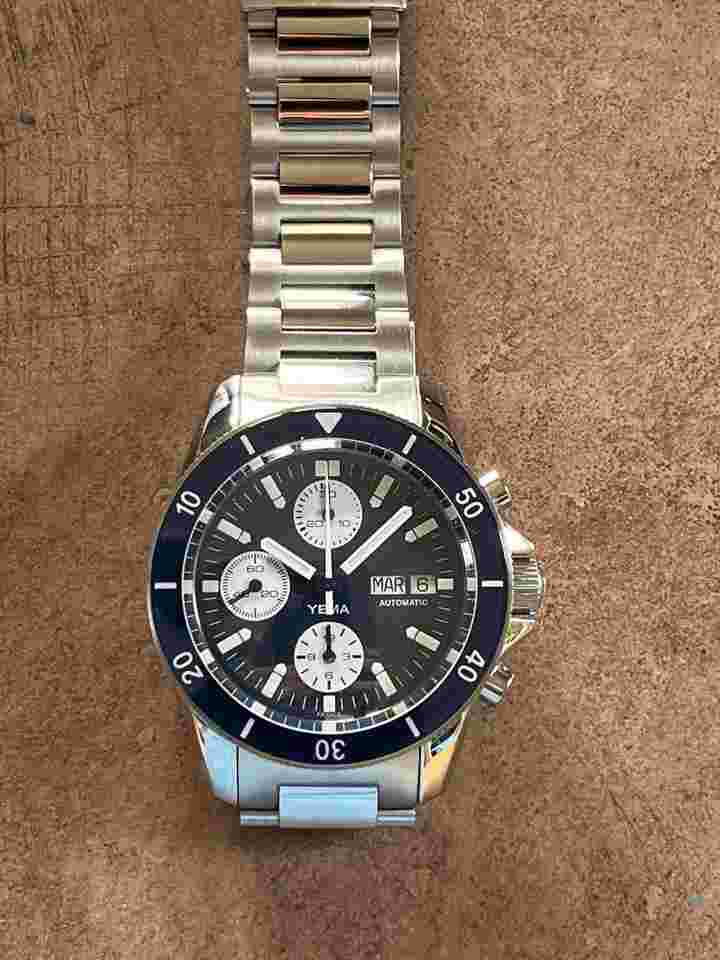 Yema YNAV22 Chronograph VALJOUX 7750