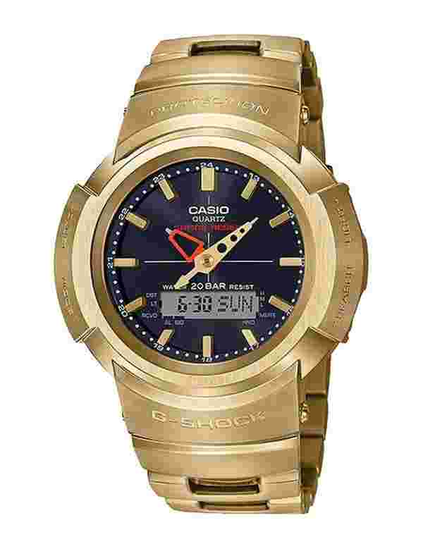 g-shock full metal awm-500 series 44,5 mm quartz saat awm-500gd-9adr 