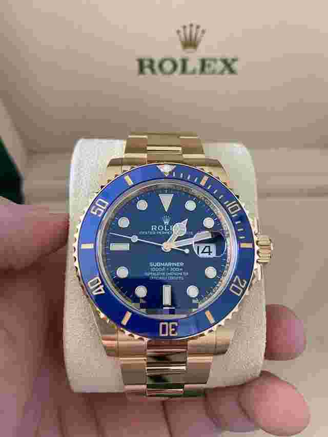 Rolex Submariner Date
                           
                                 Yellow Gold Submariner Date 41mm Blue Dial 126618LB New 2023