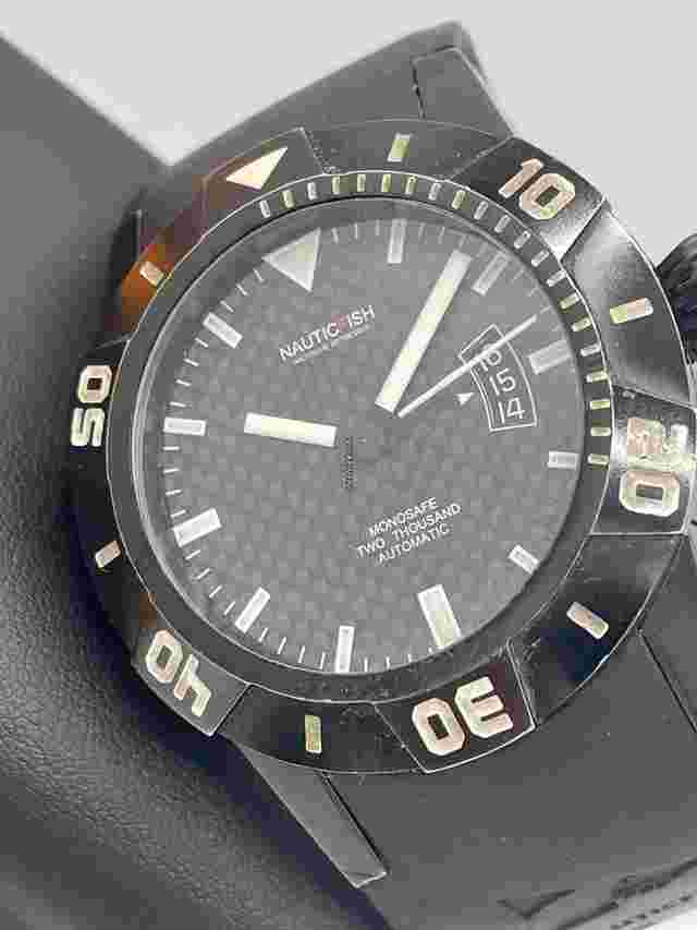 Nauticfish
                           
                                 Two Thousand Monosafe Diver Swiss Automatic 2000m Carbon Fiber 45mm