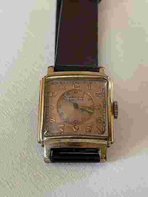 Gruen
                           
                                 Veri-Thin Doctors Medical Cal 406Rose10K Gold GF Case Silver CaseBack Vintage Swiss