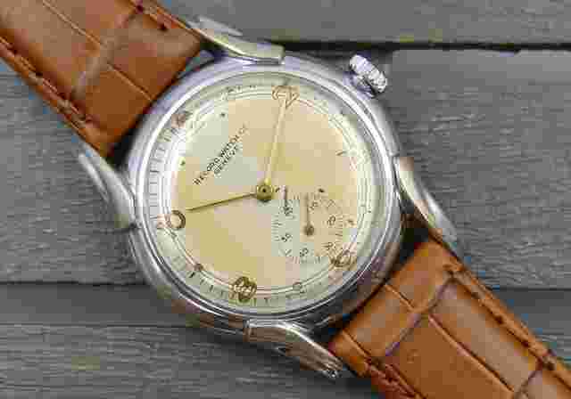 Record
                           
                                 Cº Geneve manual wind cal 107 serviced vintage 40's