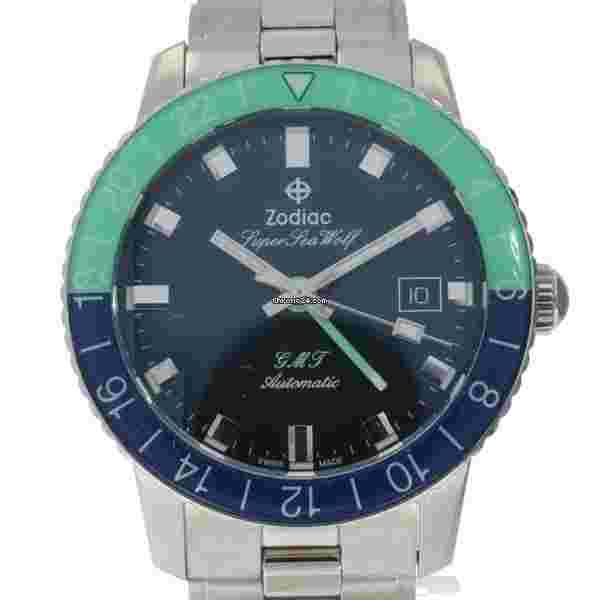 Zodiac Sea Wolf
                           
                                 Super Seawolf GMT Hodinkee Ltd