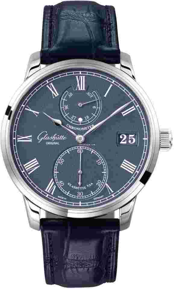 Glashütte Original Senator Chronometer
Blue White Gold Men’s Watch 1-58-01-05-34-30