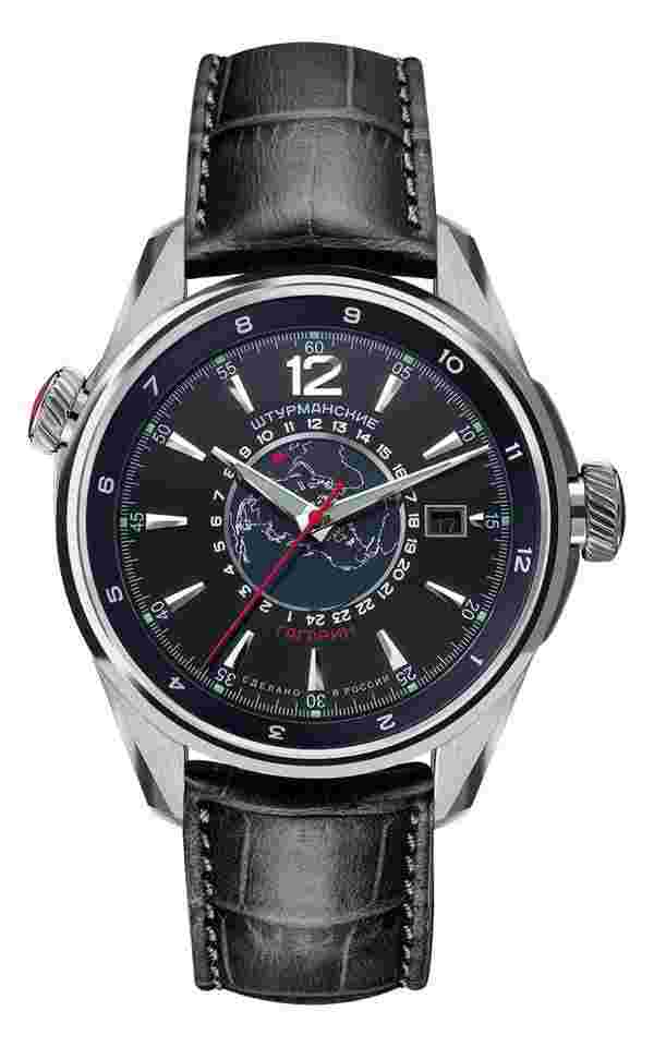 Poljot Sturmanskie Gagarin GMT Dual Time 24h-Anzeige Automatik 2432-4571790