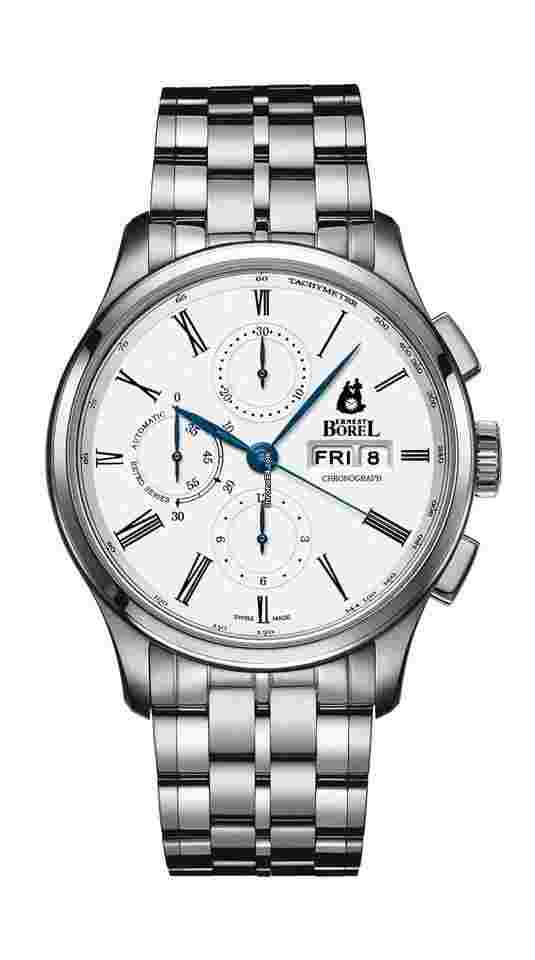 Ernest Borel
                           
                                 Automatic Chronograph Tachymeter Retro Collection Date Swiss Made