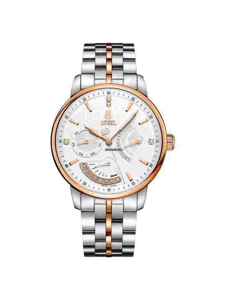 Ernest Borel
                           
                                 Automatic Rose Gold Diamonds Date Power Reserve Swiss Made