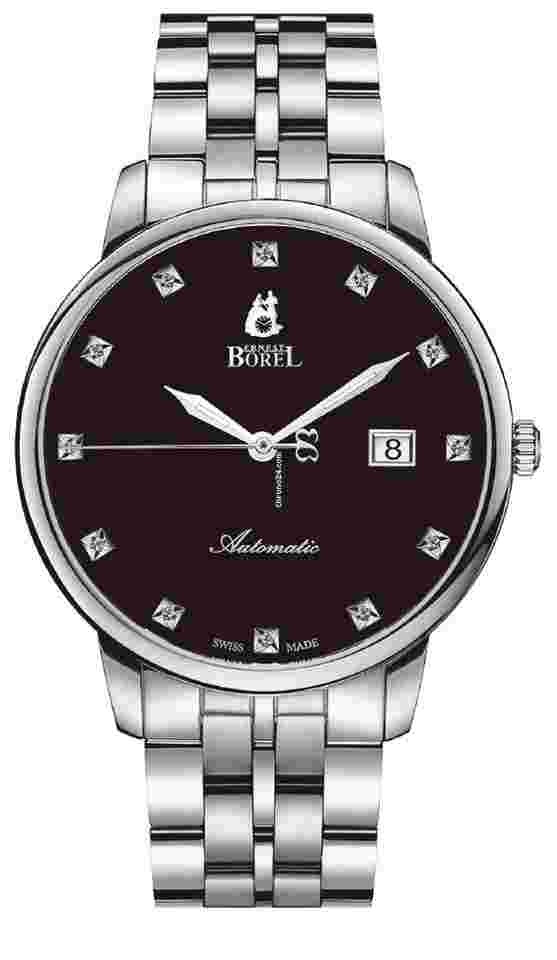 Ernest Borel
                           
                                 Automatic Black Diamonds Date Swiss Made