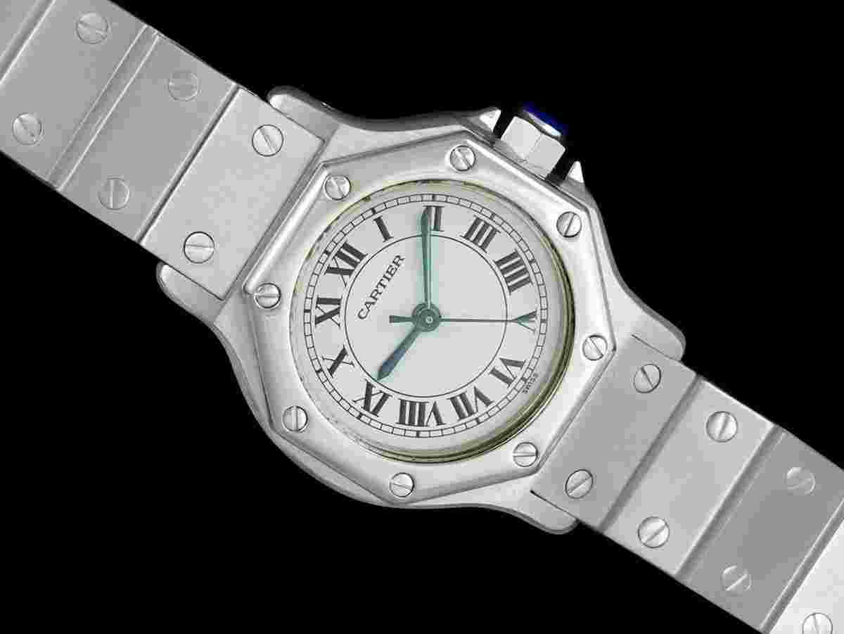 Cartier
                           
                                 Santos Octagon Ladies Watch Automatic - Stainless Steel