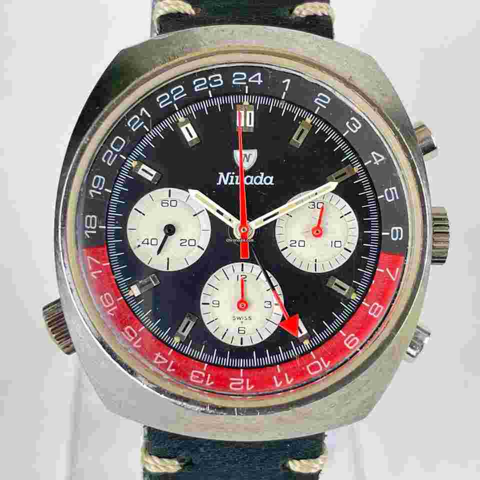 Nivada
                           
                                 Chronograph GMT Valjoux 72 with box