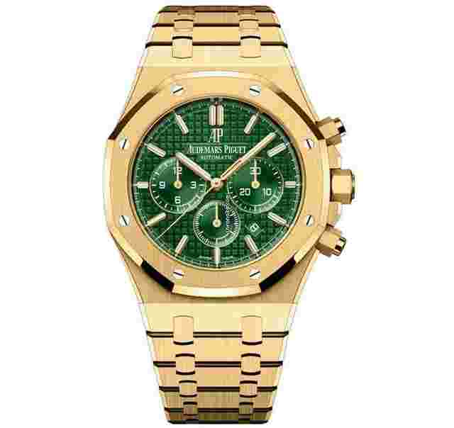 Audemars Piguet Royal Oak Chronograph
                           
                                 Green Dial Limited Edition 41mm