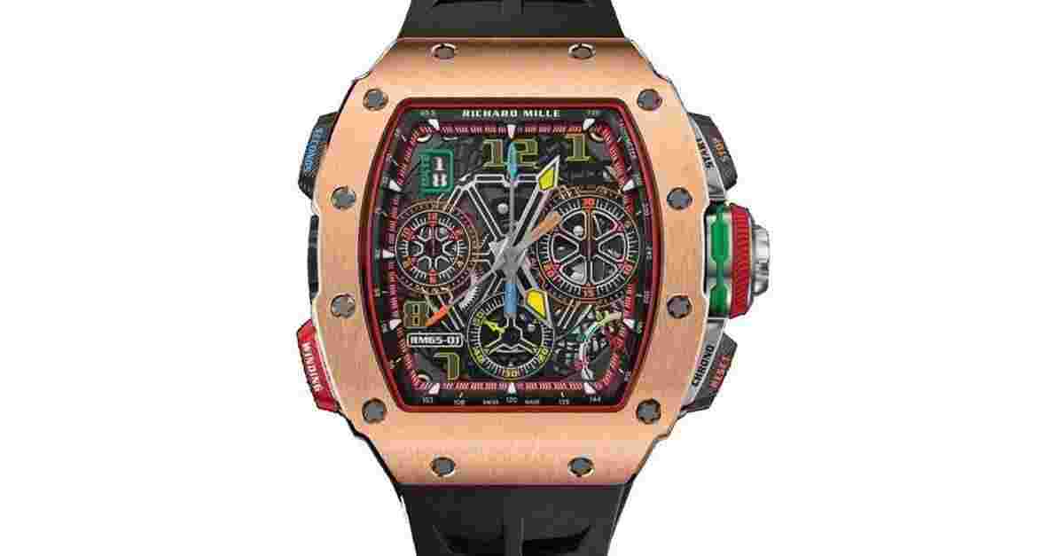 Richard Mille
Chronograph RM65-01 Rose Gold