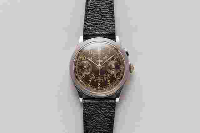 Tissot
                           
                                 Vintage Chronograph 15TL Tropical ‘Purple Patina’
