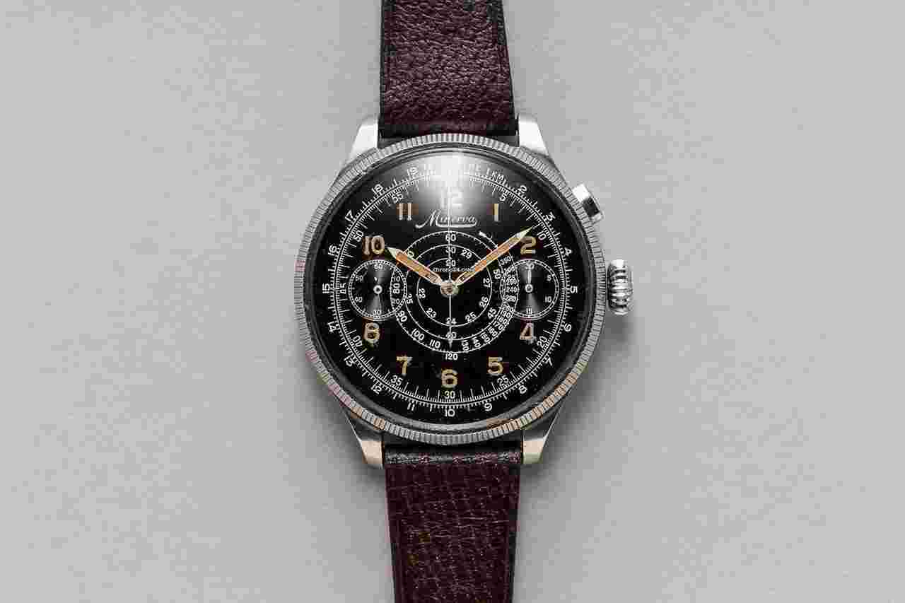 Minerva
                           
                                 Vintage Important Oversize Jumbo Chronograph BARNFIND