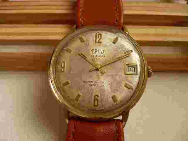 Britix is an extremely rare Swiss automatic watch from the 1960s 
