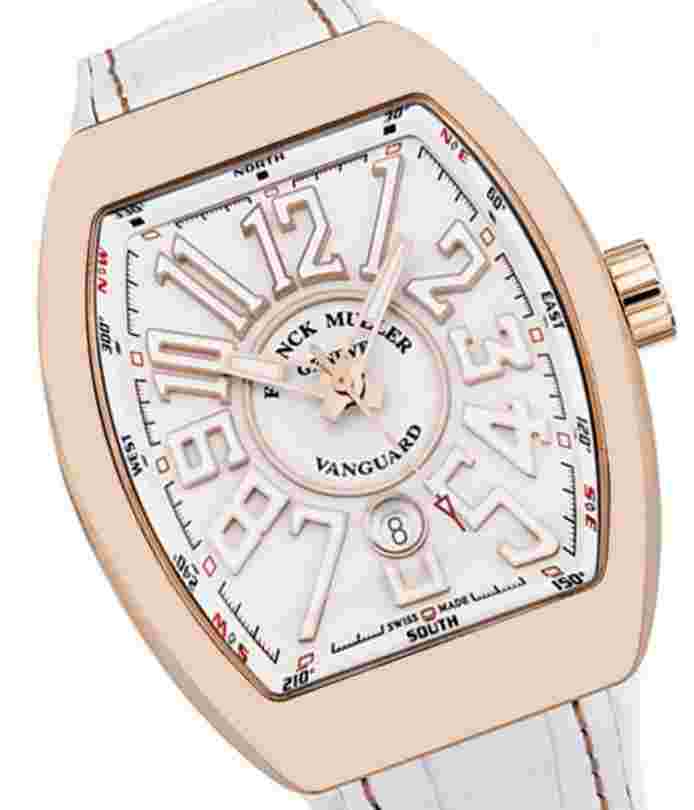 Franck Muller Vanguard
                           
                                 White Dial 45SCWHTWHTGLDSN