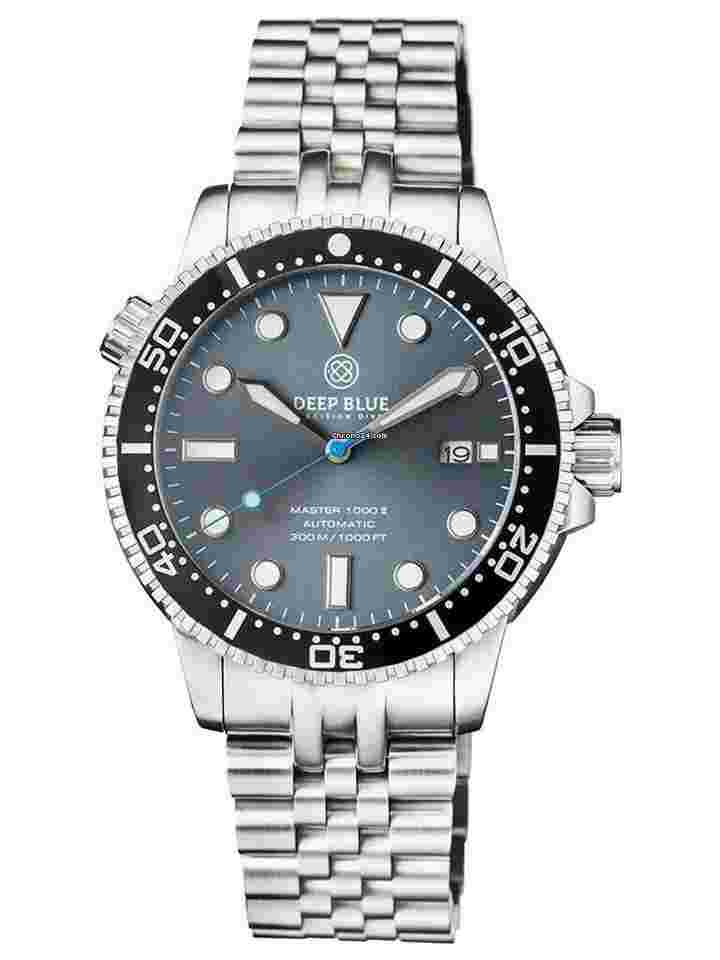 Deep Blue
Master 1000 II 44mm Automatic Diver Men's Watch Jubilee Bracelet NEW