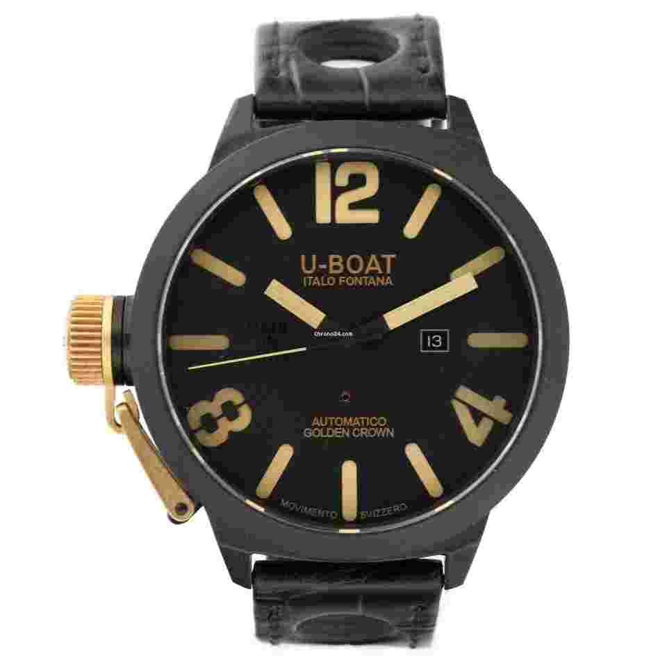 U-Boat Classico
135.1215 Black PVD 53mm Golden Crown Automatic Men's Watch