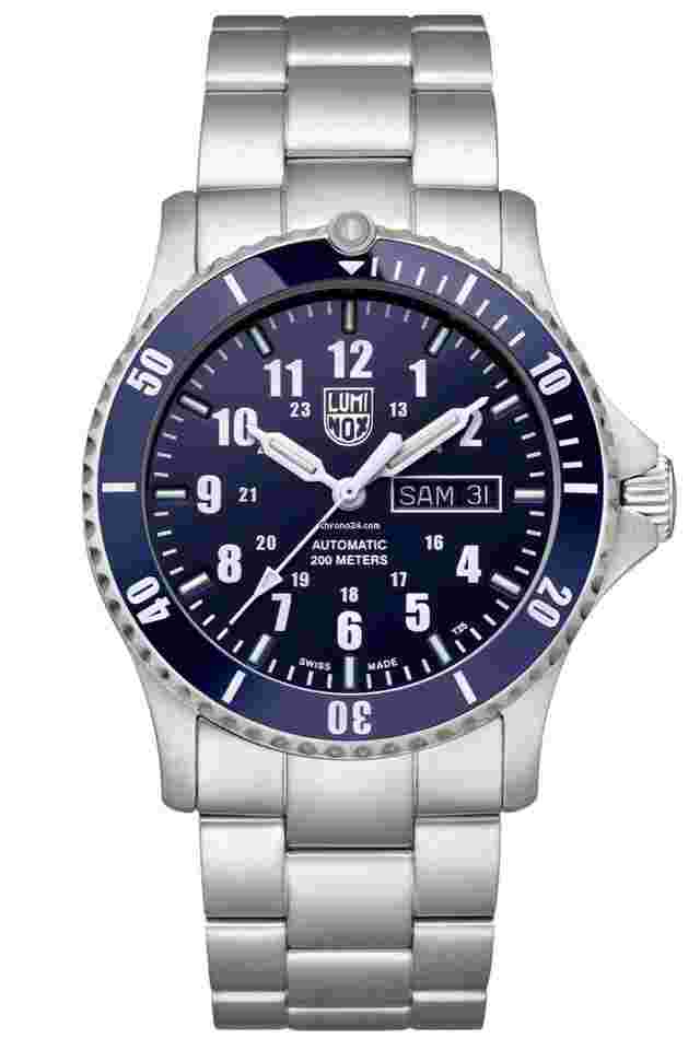 Luminox
                           
                                 XS.0924 Sport Timer Blue Dial 42mm Steel Day Date Automatic Men's Watch
