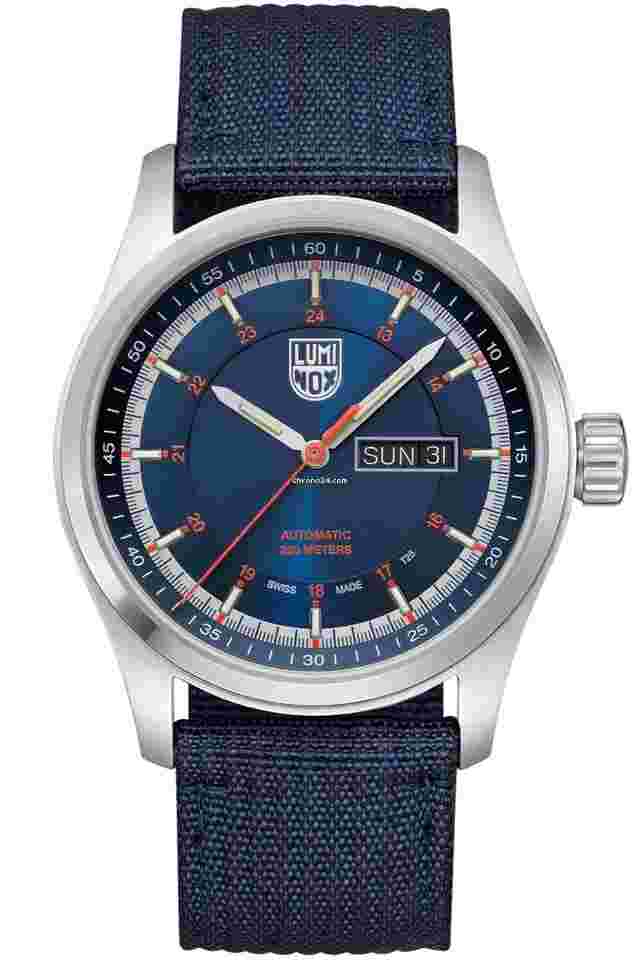 Luminox
XL.1903 Atacama Field Blue Dial Nylon 44mm Steel Automatic Men's Watch