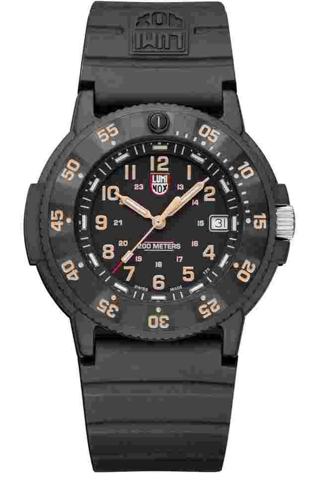 Luminox Original Navy Seal
                           
                                 Evo XS.3001.EVO.OR Carbonox Black Dial 43mm Rubber Men's Watch