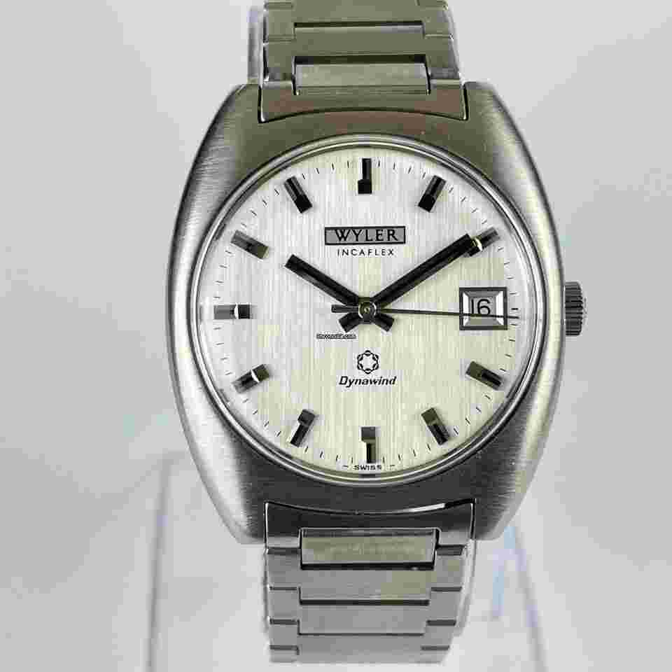 Wyler
                           
                                 Dynawind Incaflex 1969 with are original wyler bracelet