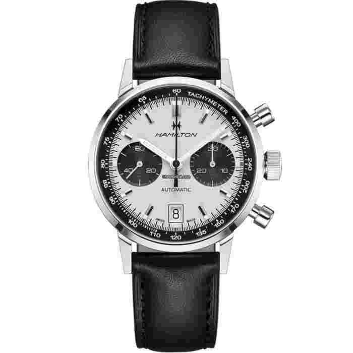 Hamilton Intra-Matic
H38416711 American Classic Intra-Matic Chrono 40mm Automatic Mens Watch