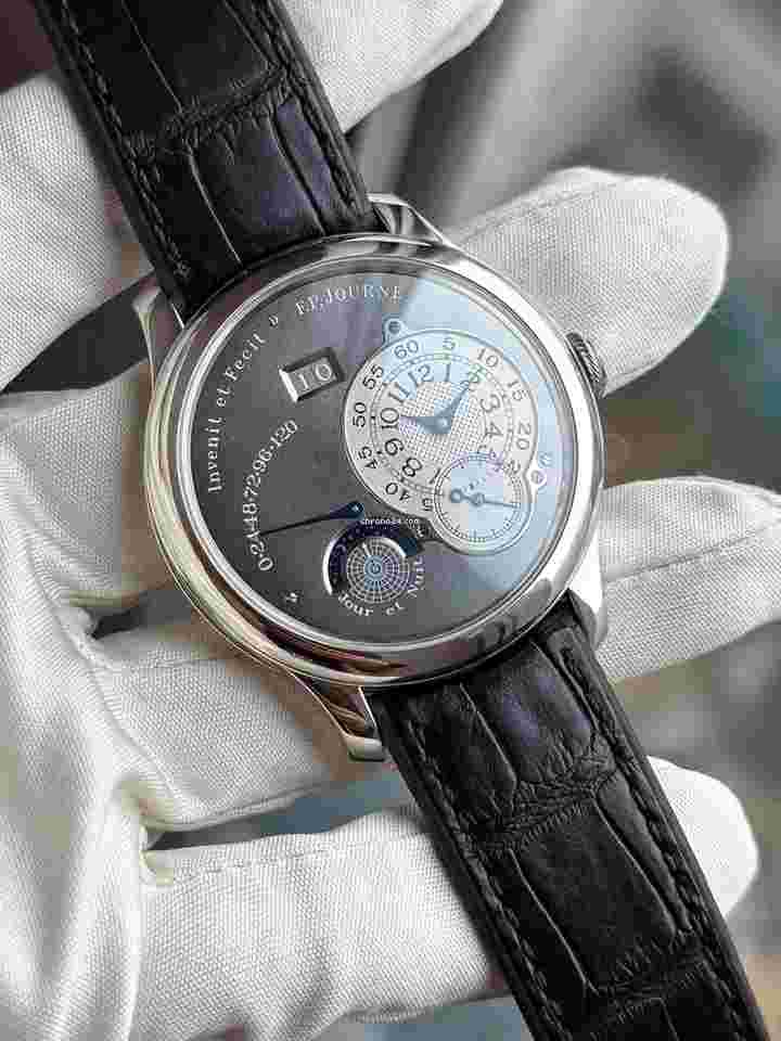 F.P.Journe Octa
                           
                                 Jour et Nuit Ruthenium/Platinum series 99 pcs LE + Extract From Archives