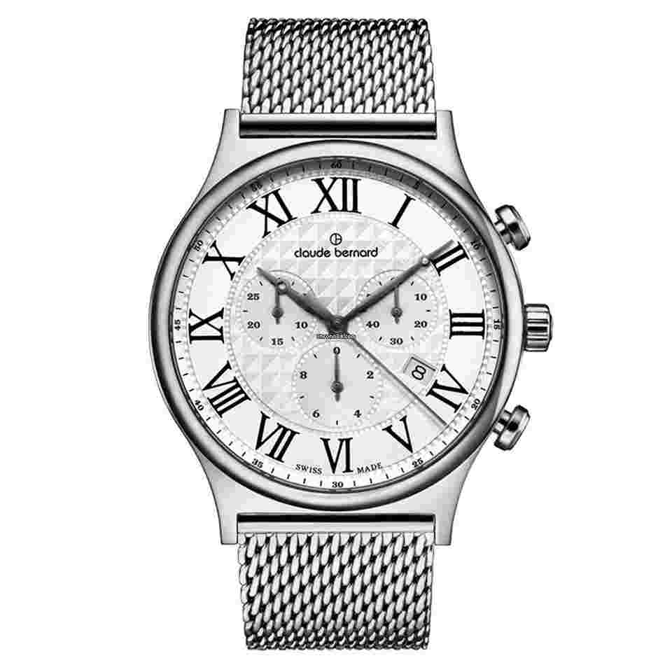 Claude Bernard
                           
                                 Classic Chronograph Silver Dial Men's Watch