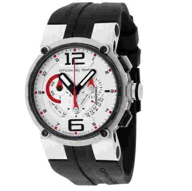 Officina del Tempo
                           
                                 Racing 44mm Chronograph Leather Band
