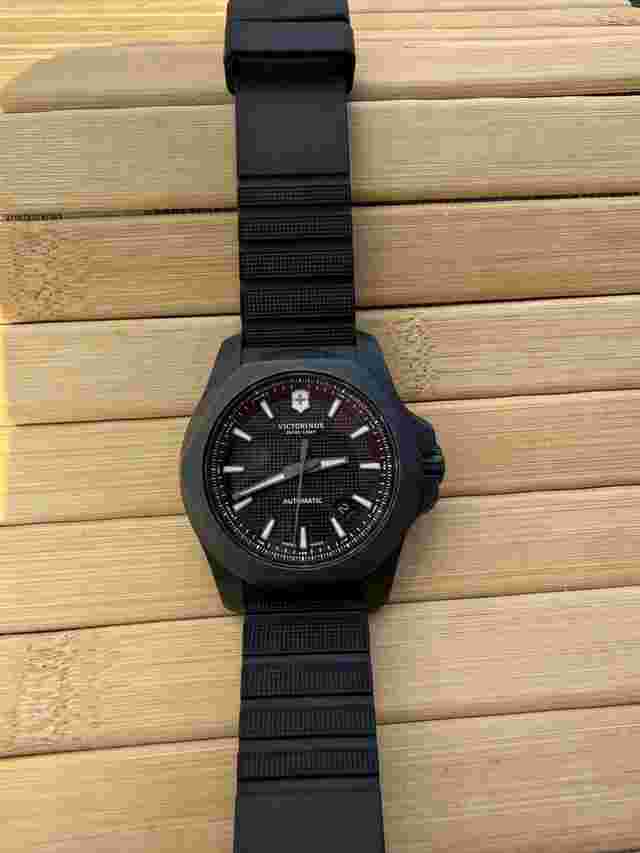 Victorinox Swiss Army I.N.O.X. Carbon Automatic Black Dial Men's Watch