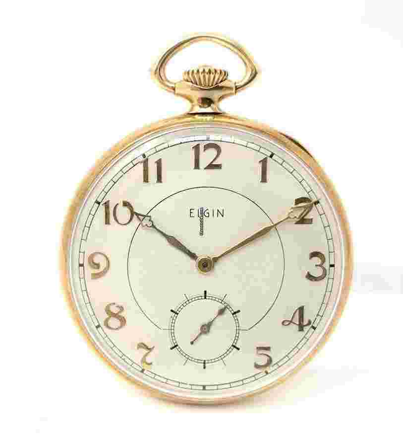 Elgin
Pocket Watch 14 Karat Yellow Gold