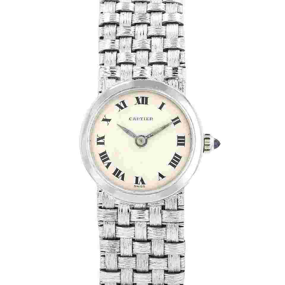 Cartier Vintage en or blanc Ref : 7149 Vers 1950