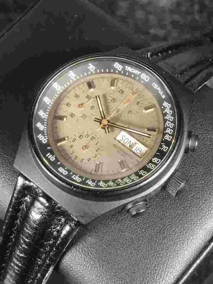 Heuer
Vintage Heuer Montreal Swiss Valjoux 7750 Automatic German PVD 1980’S Kentucky Dial