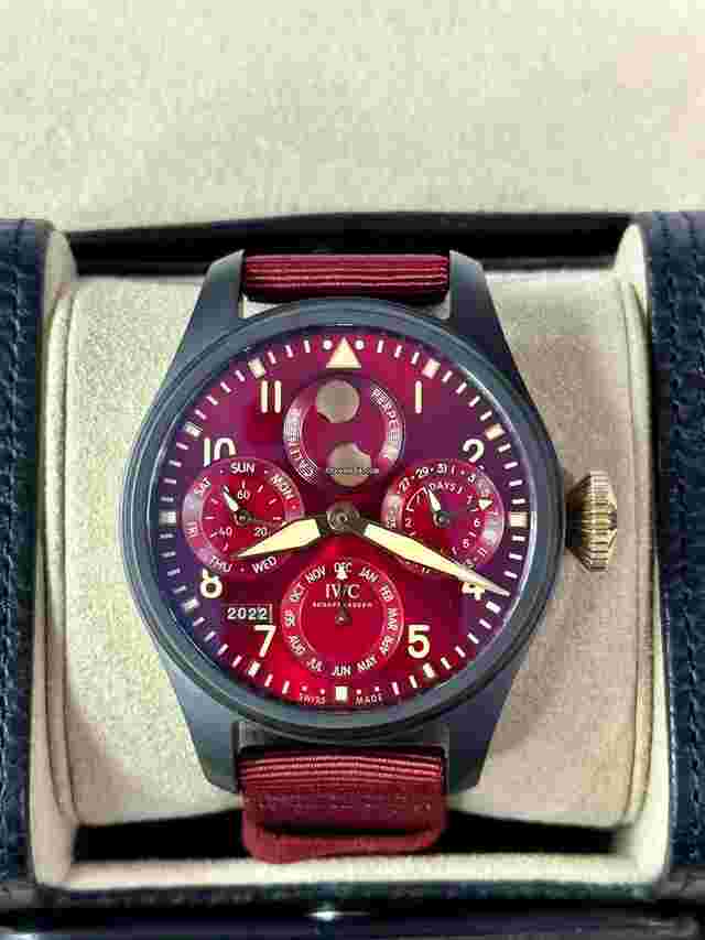 IWC Big Pilot
                           
                                 Perpetual Calendar Lewis Hamilton Ceramic Edition 100 Pieces IW503002