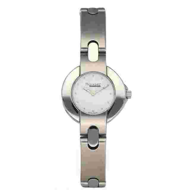 Pequignet
                           
                                 651 Stainless Steel 24 mm Round White Dial Swiss Quartz Women's Watch
