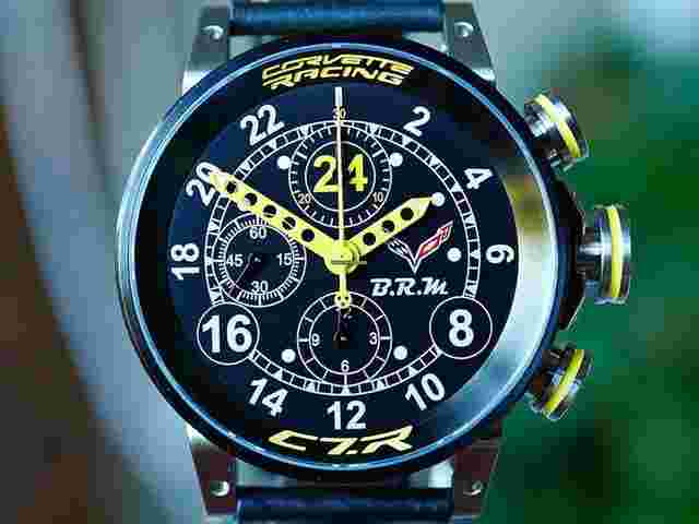 B.R.M
                           
                                 Corvette CR7 Chronograph 24hr LTD 24 Units 44mm