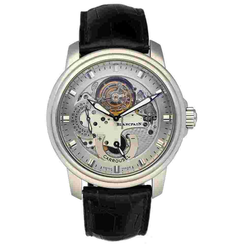 Blancpain Le Brassus
2253-4034-53 Le Brassus One Minute Flying Carrousel Platinum Watch