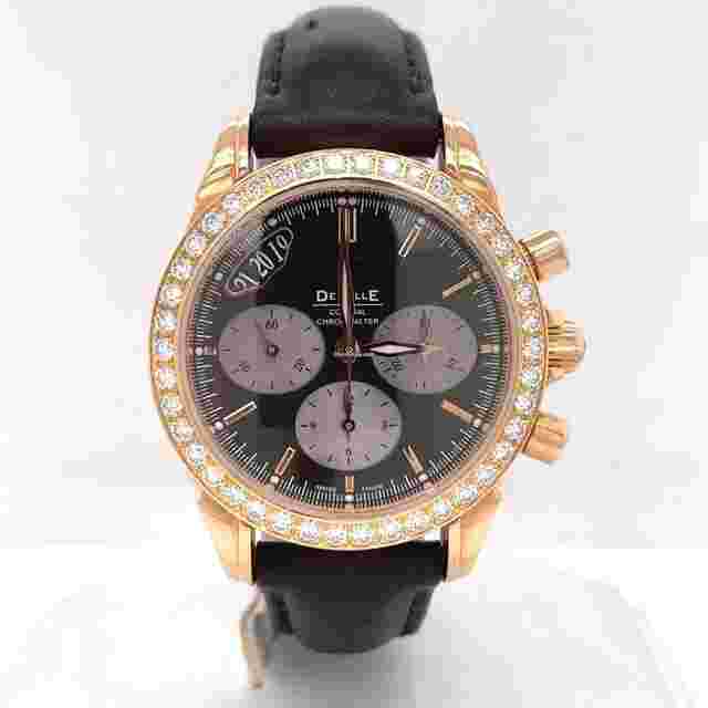 Omega De Ville Co-Axial
                           
                                 Automatic 35 mm Rose Gold Diamond Bezel Ladies 4677.60.37