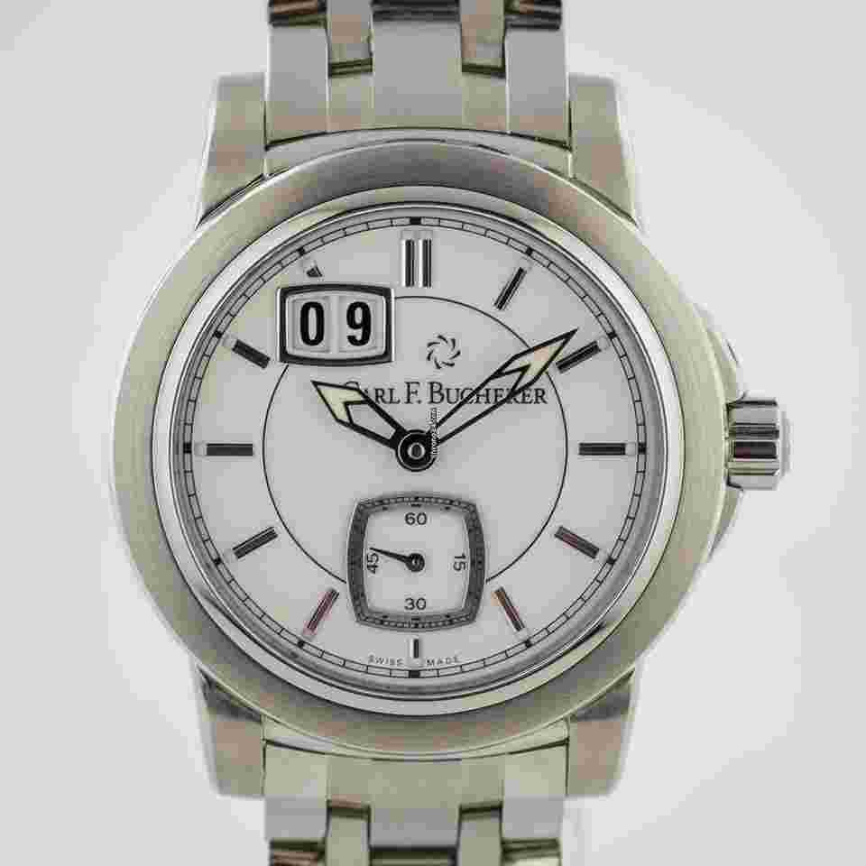 Carl F. Bucherer Patravi
EvoTec Automatic Ref 00.10630.08.23.21 Men’s St Steel White 2018