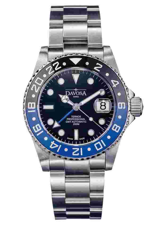 Davosa Ternos Professional TT GMT 161.571.45 inkl. Kautschukband gratis