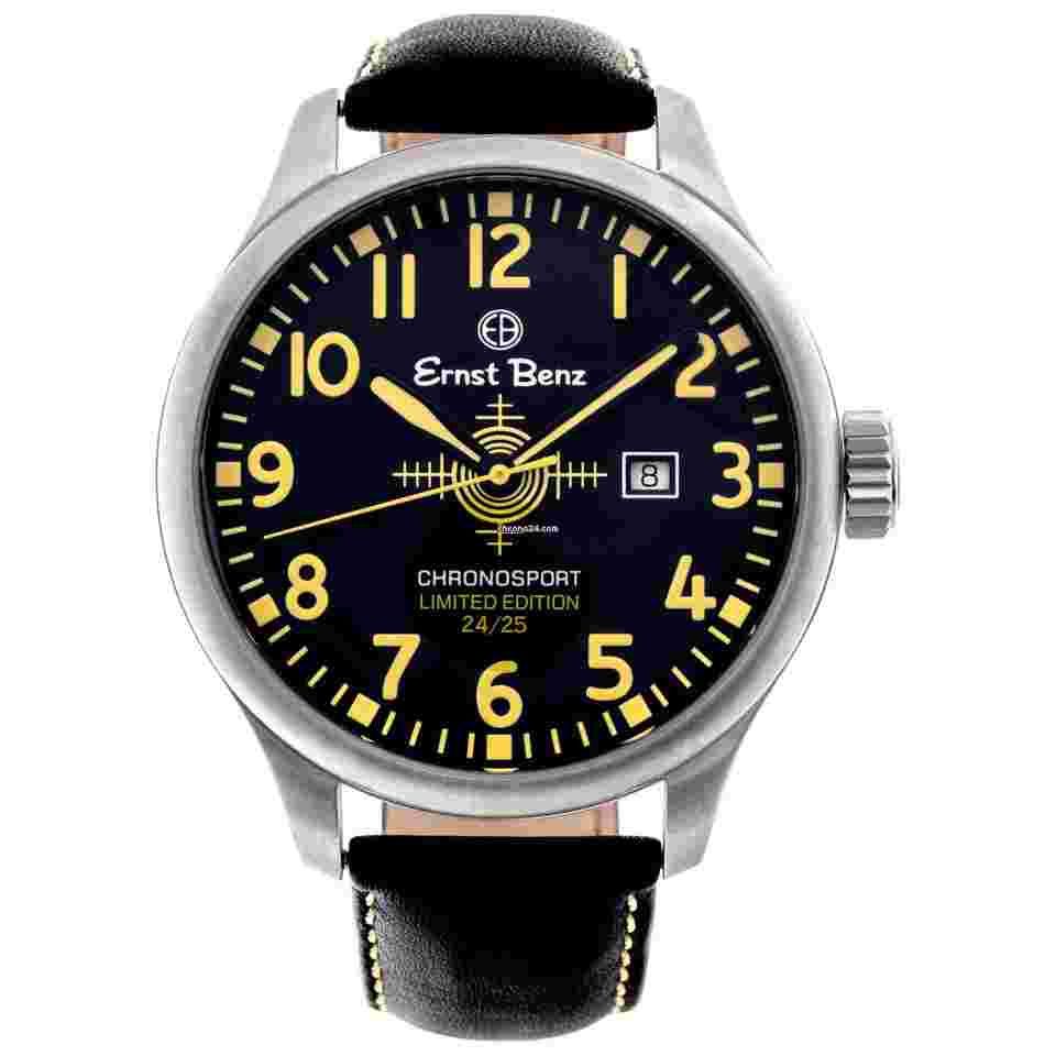 Ernst Benz
                           
                                 Chronosport Stainless Steel 47mm watch