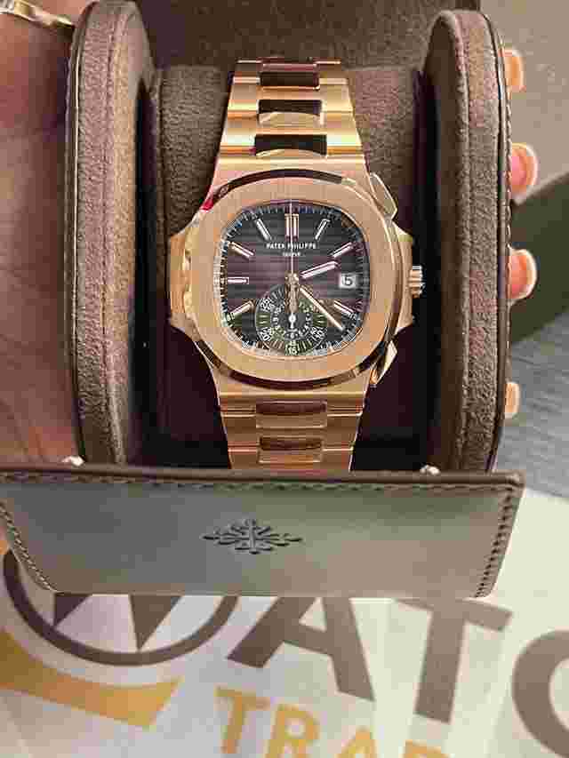 Patek Philippe Nautilus
                           
                                 5980/1R-001 Nautilus 18K Rose Gold 2023 Unworn In Stock