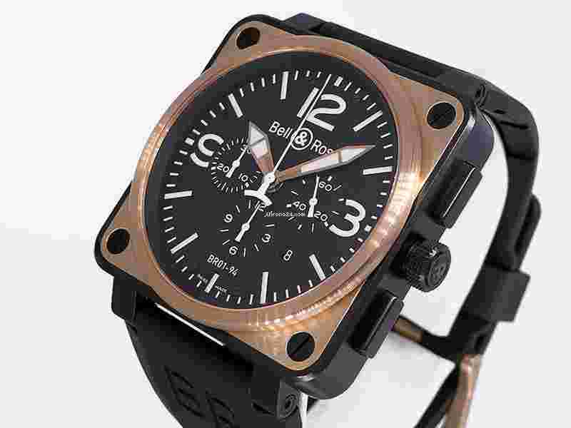Bell & Ross BR 01-94 Chronographe
Aviation type Military BR01-94-S/R