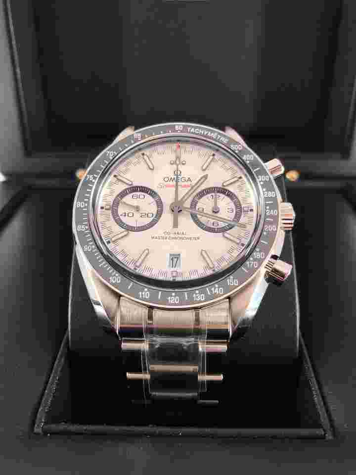 Omega Speedmaster Racing
basel one Speedmaster Racing two counter white steel panda 44mm international warranty
